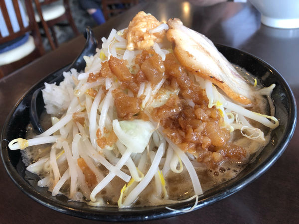 「濃厚G郎麺(200g)  800円」@六代目 麺処「まるは」極 西船橋店の写真