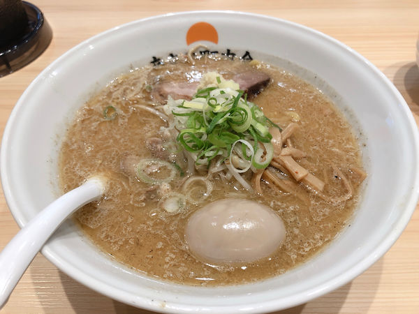 「味噌らーめん　煮卵」@あさひ町内会の写真