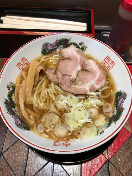 「ラーメン・並 830円」@オールドラーメンショップ 逆流の写真