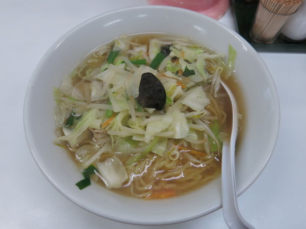 「タンメン：680円」@一休食堂の写真