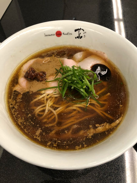 「特製醤油soba」@Japanese Soba Noodles 蔦の写真