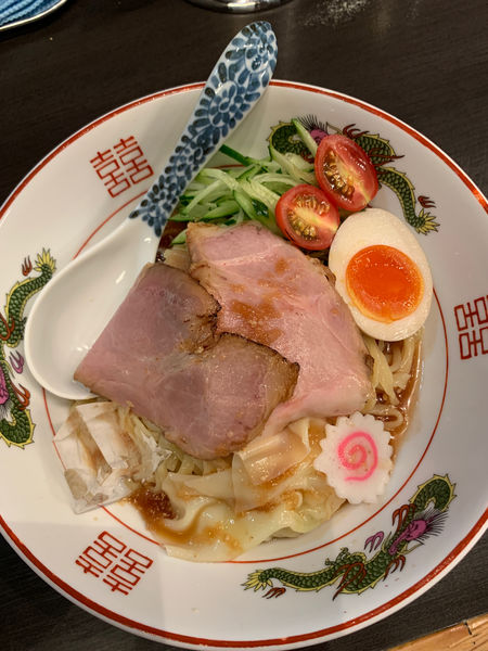 「きなり式冷やし中華」@中華麺きなりの写真