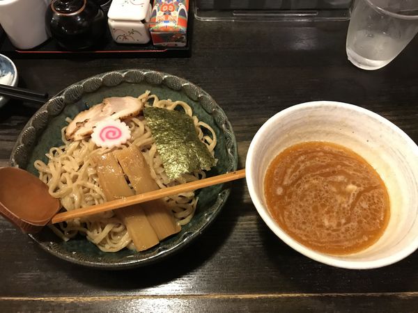 「えびつけ麺　1080円」@中華そば 花菱の写真