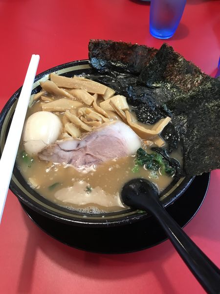 「ラーメン　味玉」@家系ラーメン 王道 神道家の写真