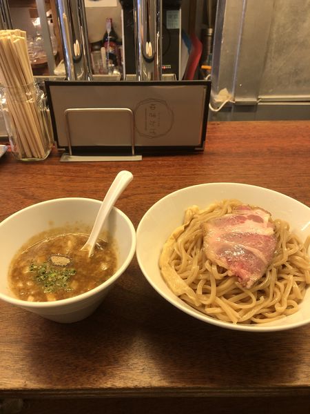 「濃厚煮干しつけ麺」@ラーメンバル ゆきかげの写真