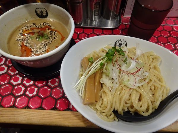 「西京味噌担々つけめん（並盛）」@京つけめん つるかめ 本店の写真