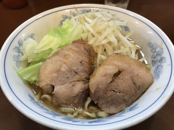 「らーめん（少なめ）」@らーめん陸の写真