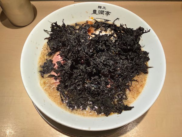 「岩のり中華そば」@麺工 豊潤亭の写真