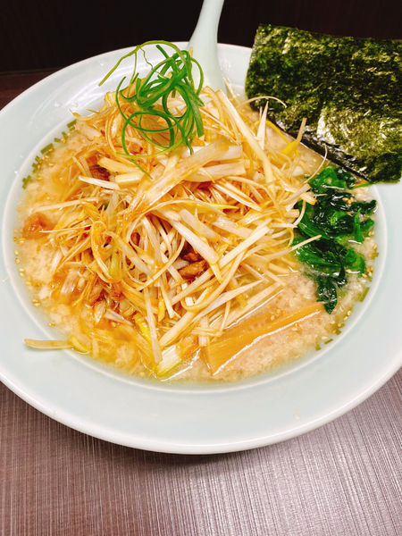 「ネギ塩ラーメン　ネギ増し」@ラーメンショップ椿 ひたちなか店の写真