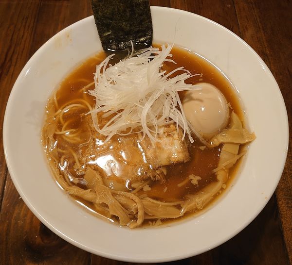 「味玉中華そば(900円)」@武麗舞の写真