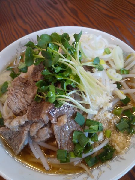 「【限定】和牛淡麗㐂九二郎ぉ〜よしかわ特製麺〜1000円」@拉麺 イチバノナカの写真