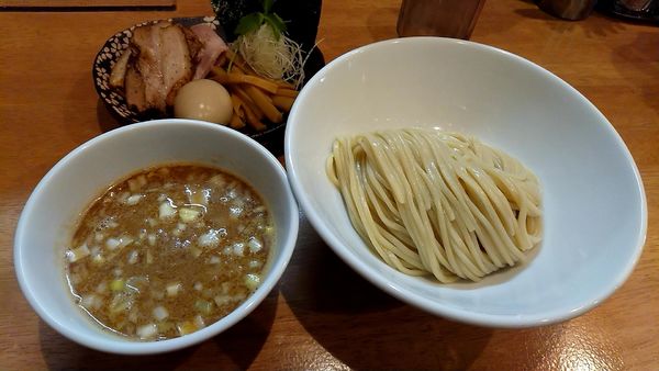 「濃厚醤油つけ麺(湯咲盛り)」@麺処 湯咲の写真