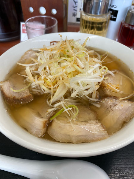 「ねぎ焼豚ラーメン」@喜多方ラーメン 坂内 潮来店の写真