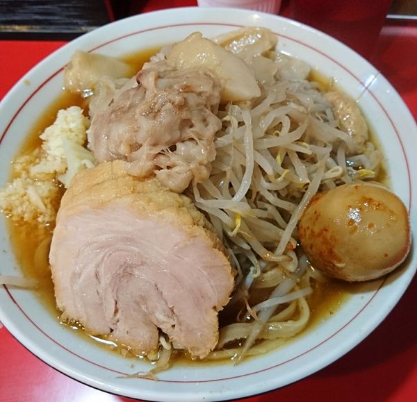 「クタ野菜非乳化ラーメン(限定)」@蒙麺 火の豚の写真