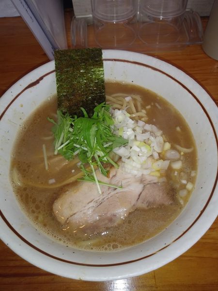 「魚介豚骨」@麺屋 くおんの写真