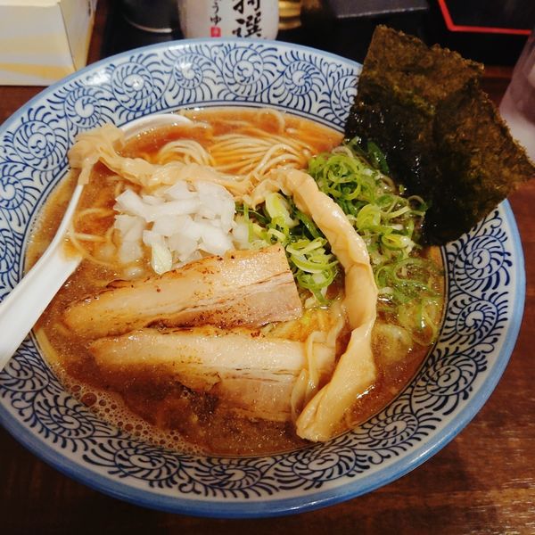 「煮干し中華麺あっさり」@麺匠 銀星 海美風の写真