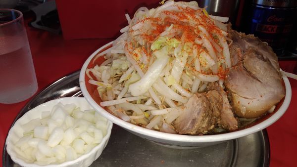 「小ラーメン＋タマネギ」@ラーメンタロー 五反田の陣の写真