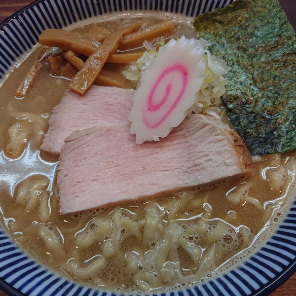 「手揉み煮干し拉麺(塩)850円」@良温(Ra-on)の写真