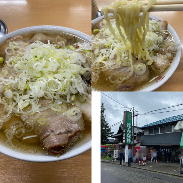 「肉そば➕薬味多め➕麺固め」@坂内食堂 喜多方本店の写真