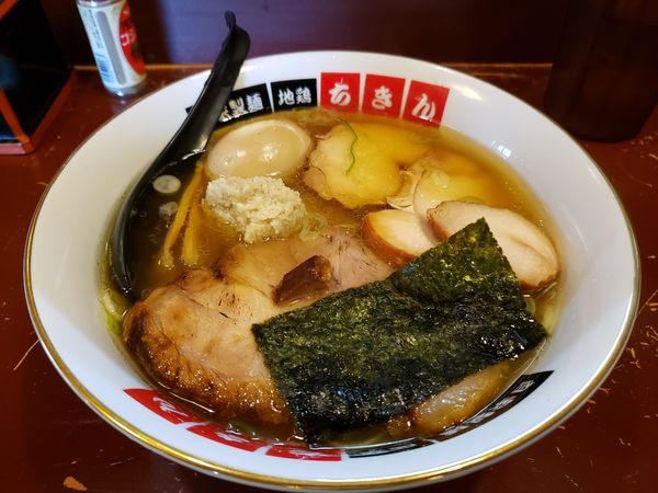 「地鶏塩らーめん特製」@地鶏らーめん ちきんの写真