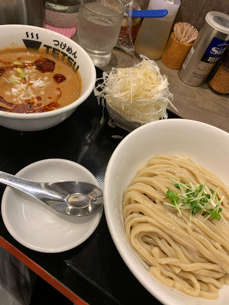 「特濃坦々つけ麺」@つけめんTETSU 阪急三番街店の写真