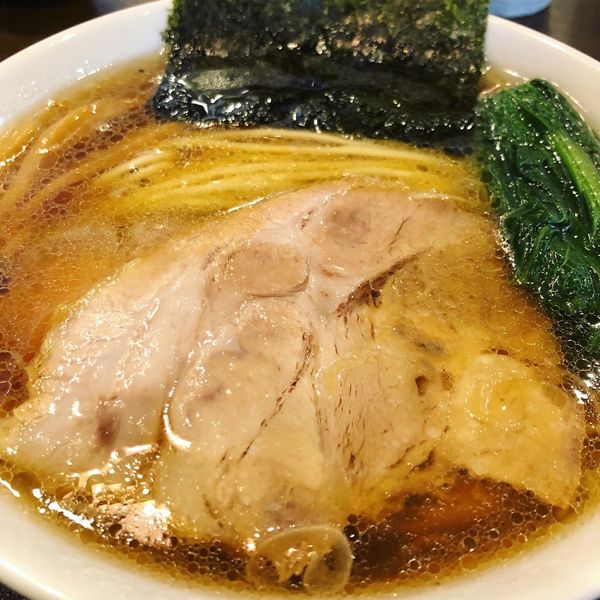 「醤油そば　大」@つけ蕎麦 中華蕎麦 尚念 南松本店の写真