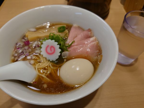 「特製煮干しそば」@らぁ麺 和來の写真
