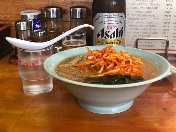 「ネギみそらーめん」@札幌ラーメン どさん子 常磐大橋店の写真