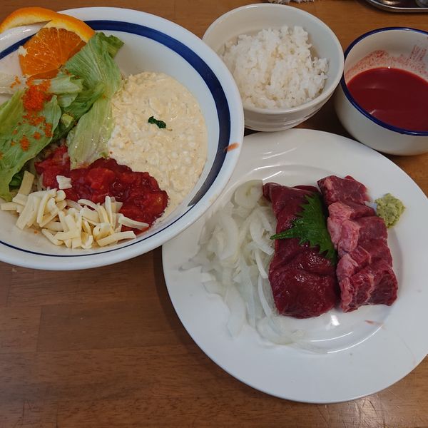 「創作冷し 〆とちおとめフレーバー S 3000円」@MENYA 食い味の道有楽の写真