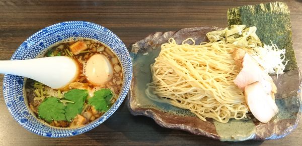 「つけそば＋半熟煮卵」@麺や 豊の写真