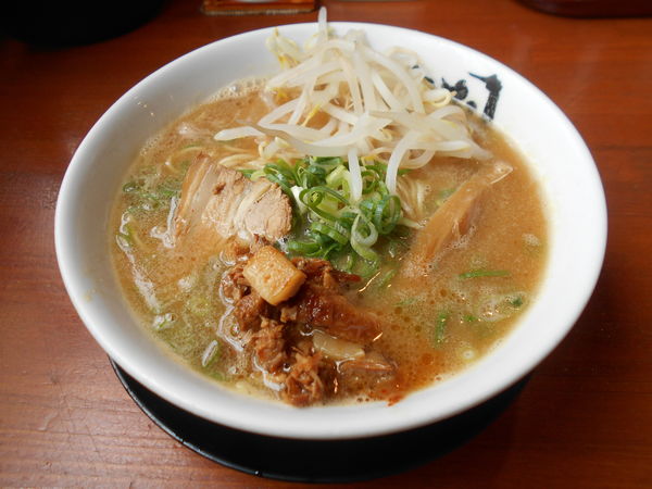 「白濃味噌」@濃厚ラーメン 濃超乱 学園通り店の写真