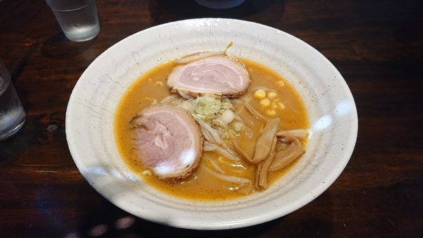 「味噌ラーメン 餃子セット」@旭川らーめん かじべえの写真