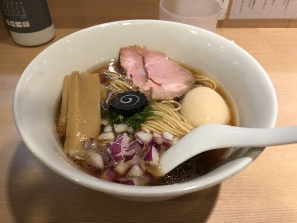 「味玉のどぐろそば 替え玉」@らぁ麺 はやし田 新宿本店の写真