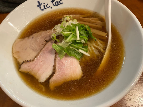 「らーめん780円」@手打ら～めん tic,tacの写真