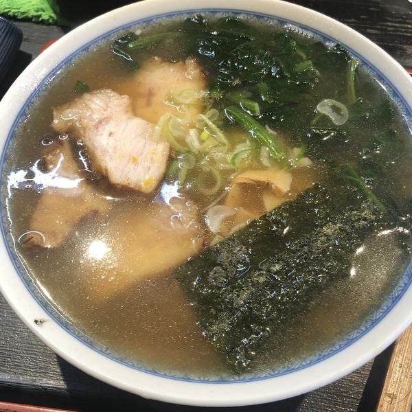 「醤油ラーメン」@らーめん 楓家の写真
