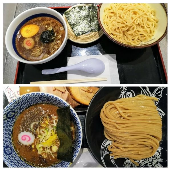 「もりそば並920濃厚つけ麺並全部盛1440」@松戸富田麺絆の写真