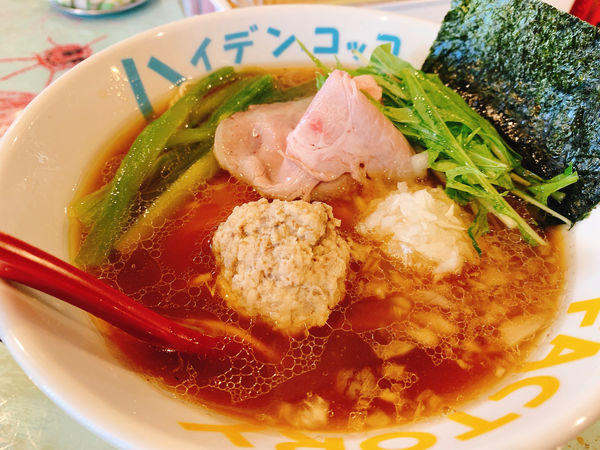 「北海道の毛蟹×京都の鱧=中華ソバ」@ハイデン.コッコFACTORYサマンサ・タマサの写真