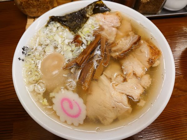 「中華そば＋味付け玉子」@中華そば 馥の写真