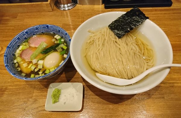 「昆布水つけ麺 塩」@麺処 青野の写真