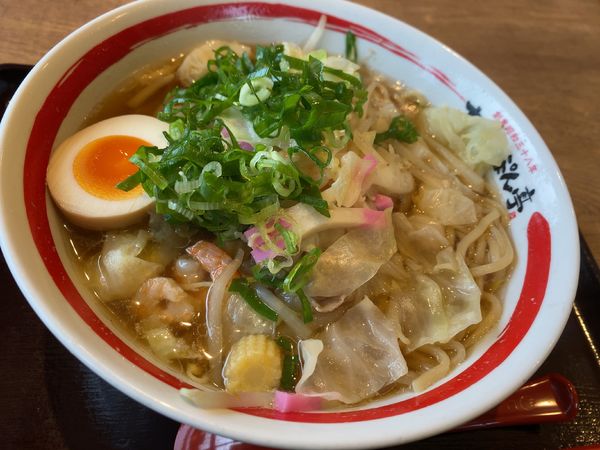 「ごちそうちゃんぽん（大盛）」@ちゃんぽん亭総本家 本店の写真