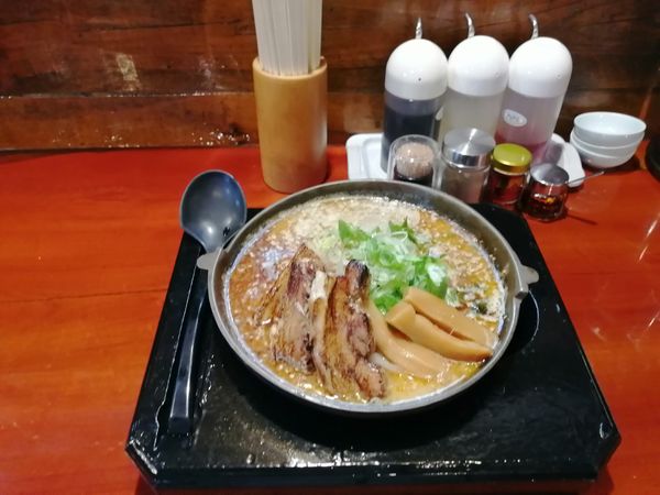 「味噌とんこつ ガツン」@麺屋 蔵人 茅野本店の写真