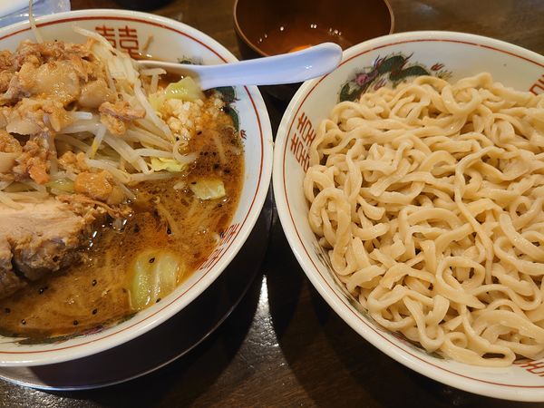 「つけ麺 ニンニクマシ ヤサイアブラ」@麺屋 櫻弐の写真