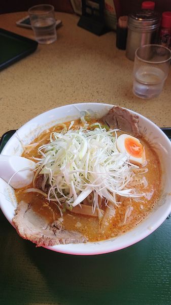 「味噌純輝  麺大盛」@北海とんこつらーめん 純輝 潮来本店の写真