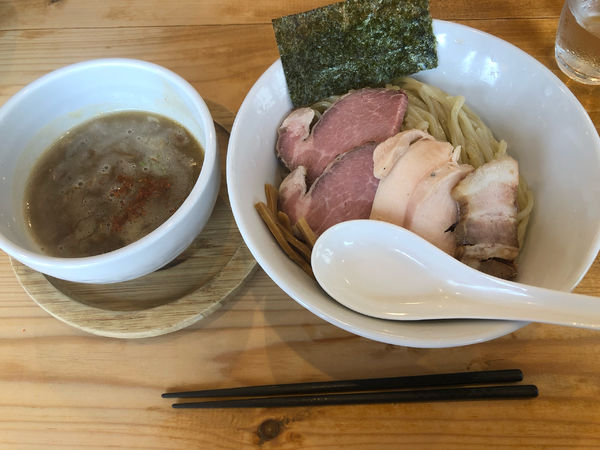 「鶏つけ麺」@いえろうの写真