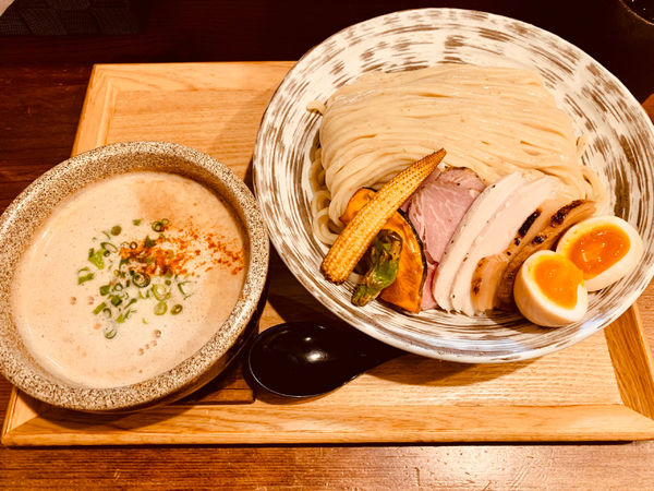 「伊勢海老つけ麺」@麺家 半蔵の写真