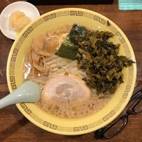 「高菜麺」@江川亭 調布店の写真