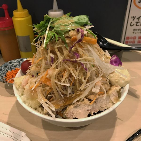 「冷やし中華（小）」@鷹の目 蒲田店の写真