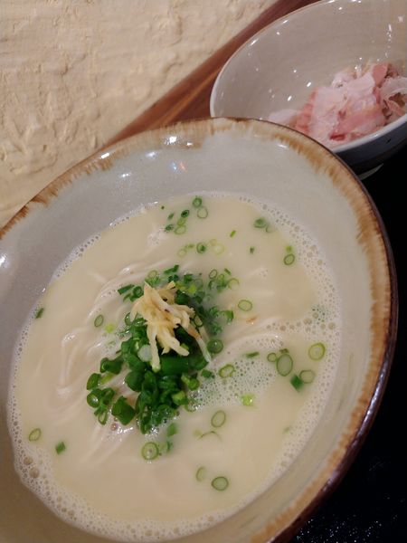 「白湯そば かけ」@木灰そば 太陽人の写真