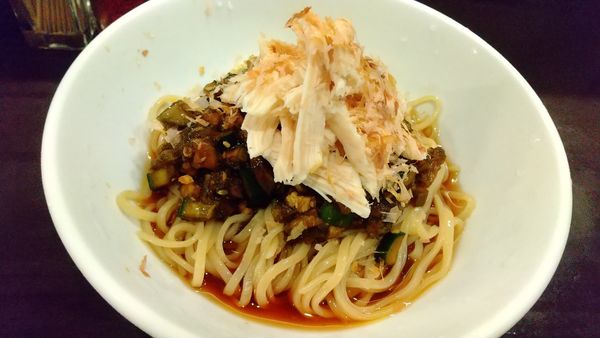 「冷やし山形（ゲリラ限定）900円」@づゅる麺 池田の写真