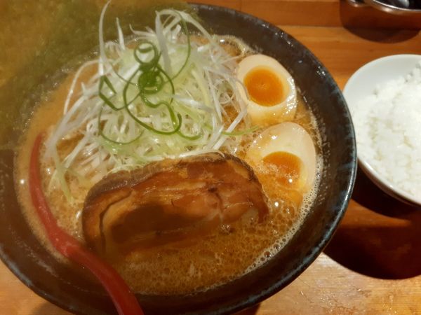 「みそらーめん」@ラーメン味来の写真